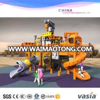 2017 Most poplar and New outdoor playground/Customized kids playground outdoor slide/Children Amusement Slide Equipment