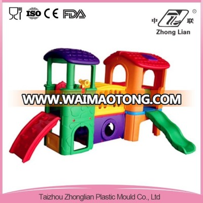 China manufacture plastic kids indoor playground equipment